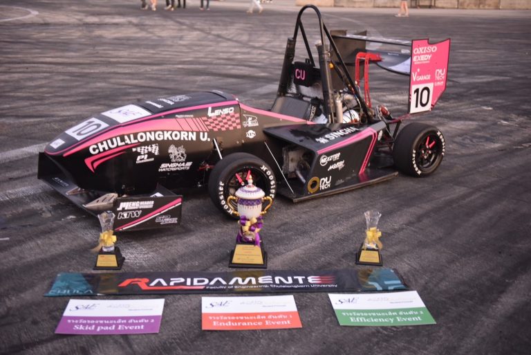 ชมรมฟอร์มูลา คณะวิศวกรรมศาสตร์ คว้ารางวัลที่2 รายการ TSAE Auto Challenge Student Formula ครั้งที่18
