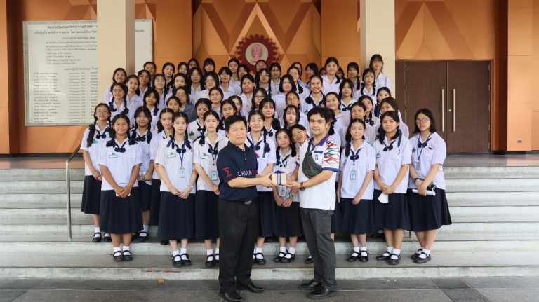 ภาควิชาวิศวกรรมเครื่องกล ต้อนรับคณะครูและนักเรียนจากโรงเรียนราชินีบน